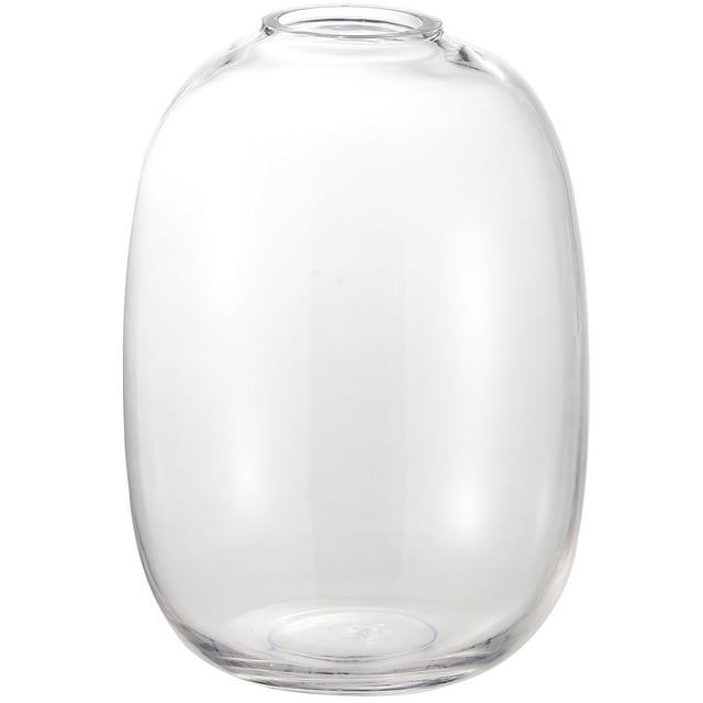 Clear Glass Vase, Large Glass Vase, Tall Flower Vase, Floor Vase