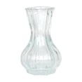 thumbnail image 1 of Clear Glass Vase Small Decorative Flower Vase for Home Decor Table Centerpiece Living Room Bedroom Office Floral Arrangement Buds Vase, 1 of 6