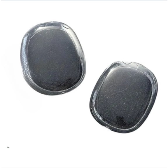 Clear Glitter Case for AirPods Max 1 & 2, Scratch & Drop Resistant Protective Cover