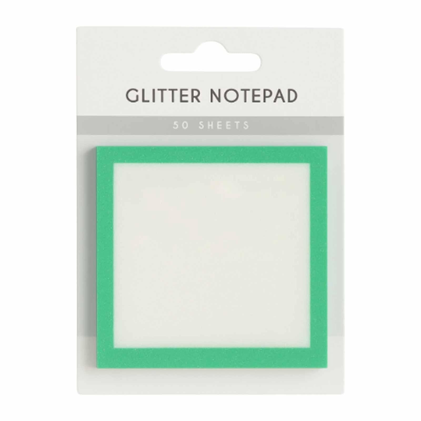 Clear Glitter Sticky Notes, Transparent Self-Adhesive Memo Pads for ...