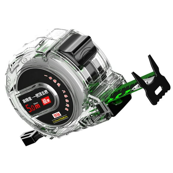 Clear Glow In Dark Tape Measure 5m Auto Lock Meauring Tape for Home Projects