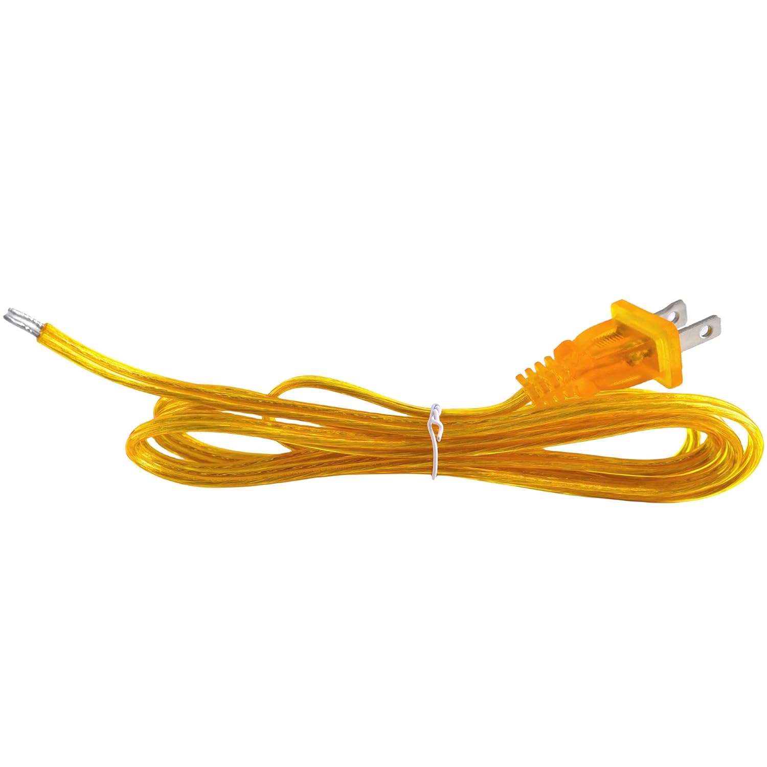 Clear Gold Lamp Cord, 8 Feet Transparent Replacement Lamp Cords for