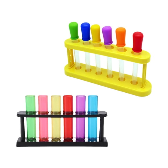 Clear Graduated Sample Tubes Set Shatterproof ABS Dropper Pipettes with ...