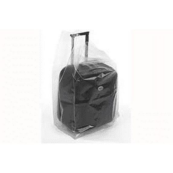 Clear Gusseted Poly Bags 3 mil, 24W X 10D X 36L inches - Case of 200 Bags