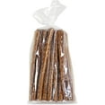 thumbnail image 1 of Clear Gusseted Poly Bags, 8 x 3  20 Inches. Pack of 100 Waterproof Side Gusseted Plastic Bags with Open Top. 2 Mil Thick Flat Bottom Clear Bag for Packaging Popcorn, Cookies, Bread, 1 of 7