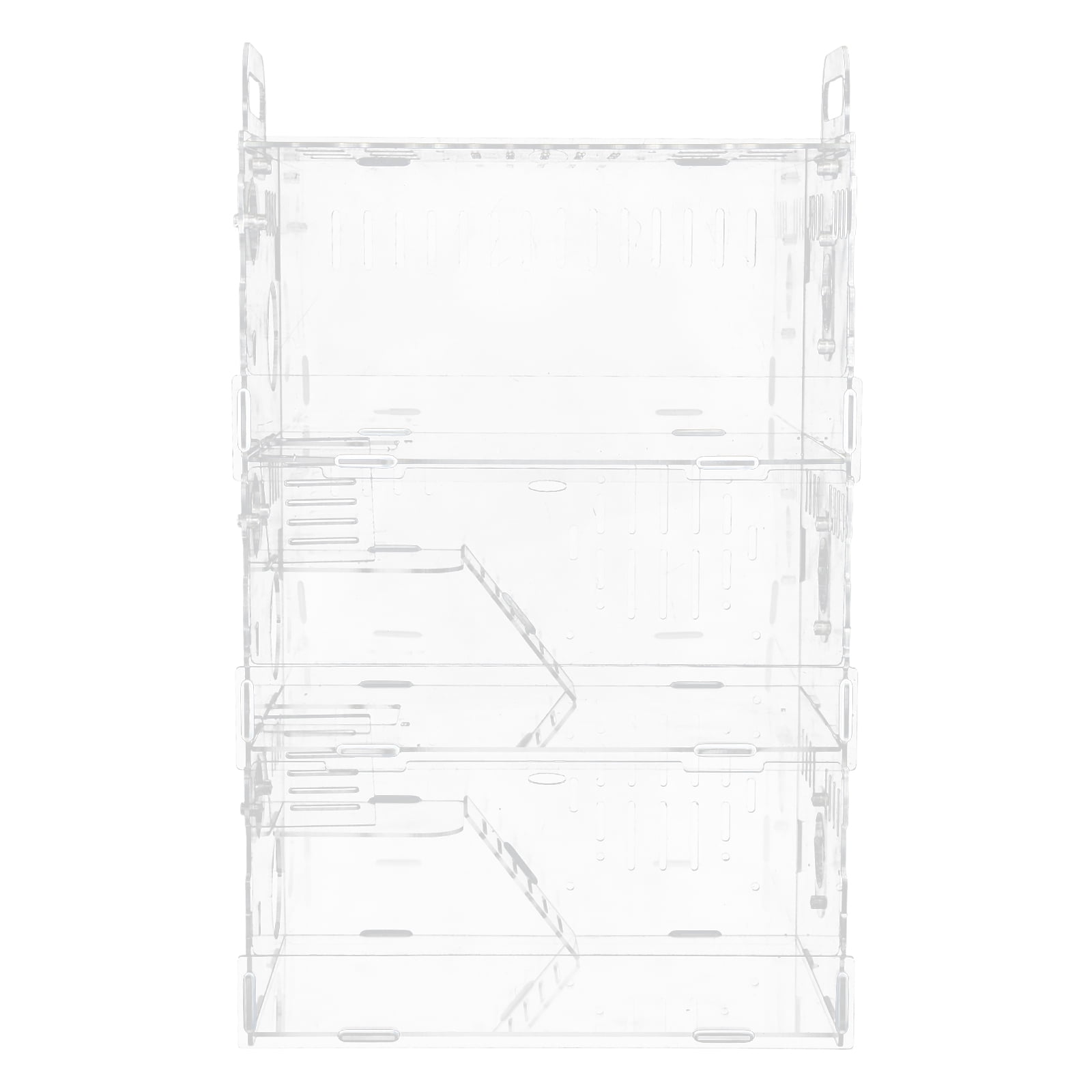 Clear Hamster Cage DIY Small Pets Habitat Castle for Guinea Hamster