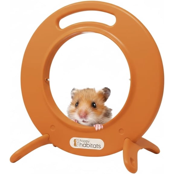 Clear Hamster Exercise Ball (7”) – Sturdy Dwarf Hamster Ball for Safe, Active Play – Ventilated Small Animal Toys for Gerbils, Mice & Other Small Pets – Must-Have Pet Rat Accessories