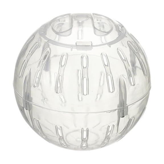 Clear Hamster Running Ball, Small Pet Exercise Wheel for Guinea Pigs & Other Small Animals, 3.9-Inch Acrylic Play Sphere