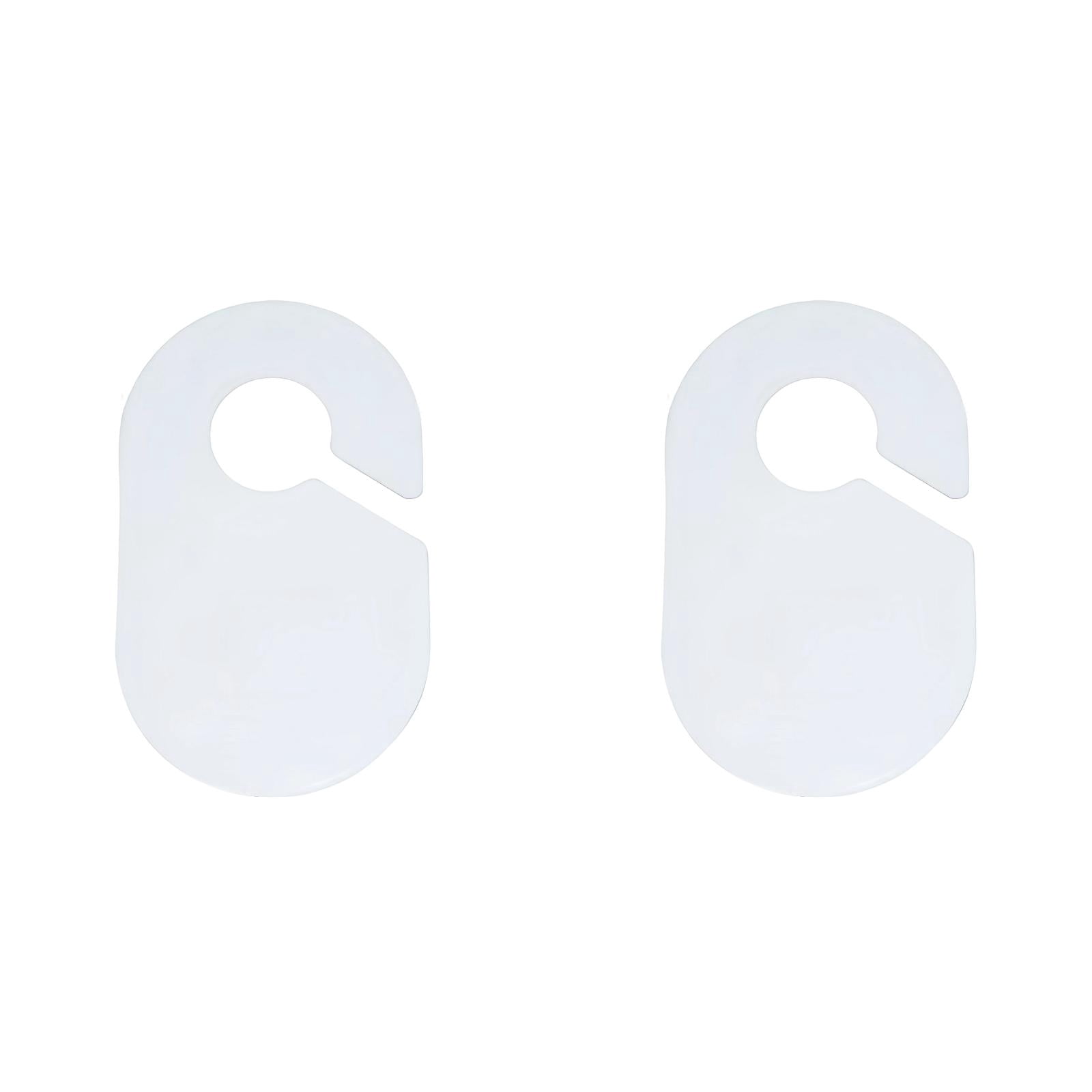 Clear Hanger Divider Stacking Plates, 6.7 X 3.9 X 0.1 In, Flat Wardrobe ...