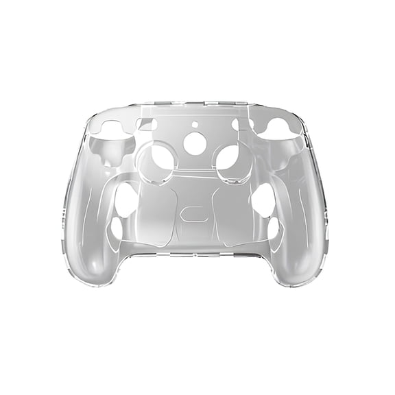 Clear Hard PC Controller Shell for Steam Controller 2, Close Cover with Control and Cable Room for Home Gaming Use, Desk