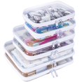 thumbnail image 1 of Clear Hard Shell Zipper Case, 1 of 7