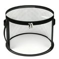 thumbnail image 1 of Clear Hat Organizer for Closet, Hat Boxes for Women Storage With Dustproof Lids, Hat Box for Travel and Storage, Cowboy Hat, Stackable Round Hats Organizer Bag Container, 16.54x10.43", 1 of 4