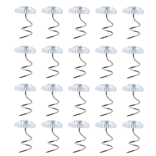 Clear Car Headliner Fabric Upholstery Screws 20PC Set for Roof Ceiling Durable Auto Interior Furniture Fixing Kit
