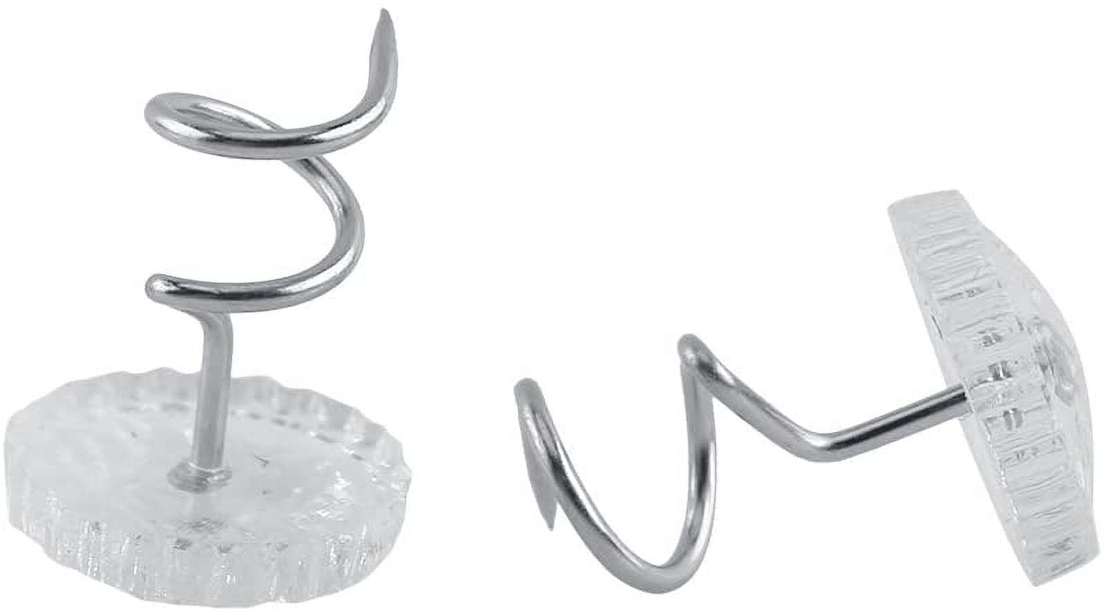 Clear Heads Twist Pins, 30/50 Pcs DIY Upholstery Twist Pins for