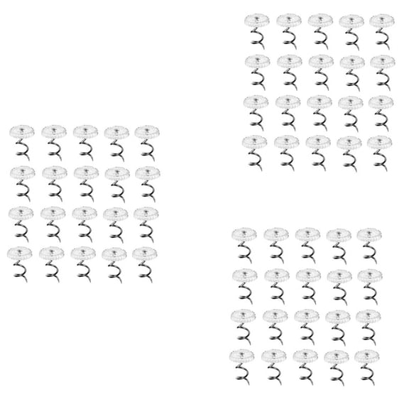 Clear Heads Twist Pins for Upholstery, Slipcovers and Bedskirts,, Set of 300