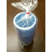 Clear Heat Shrink Bands - Fits Round Plastic Soup/Deli Container C 250/Pk pack of 250