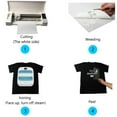 Clear Heat Transfer Paper New Pattern Heat Transfer HTV On Bundle