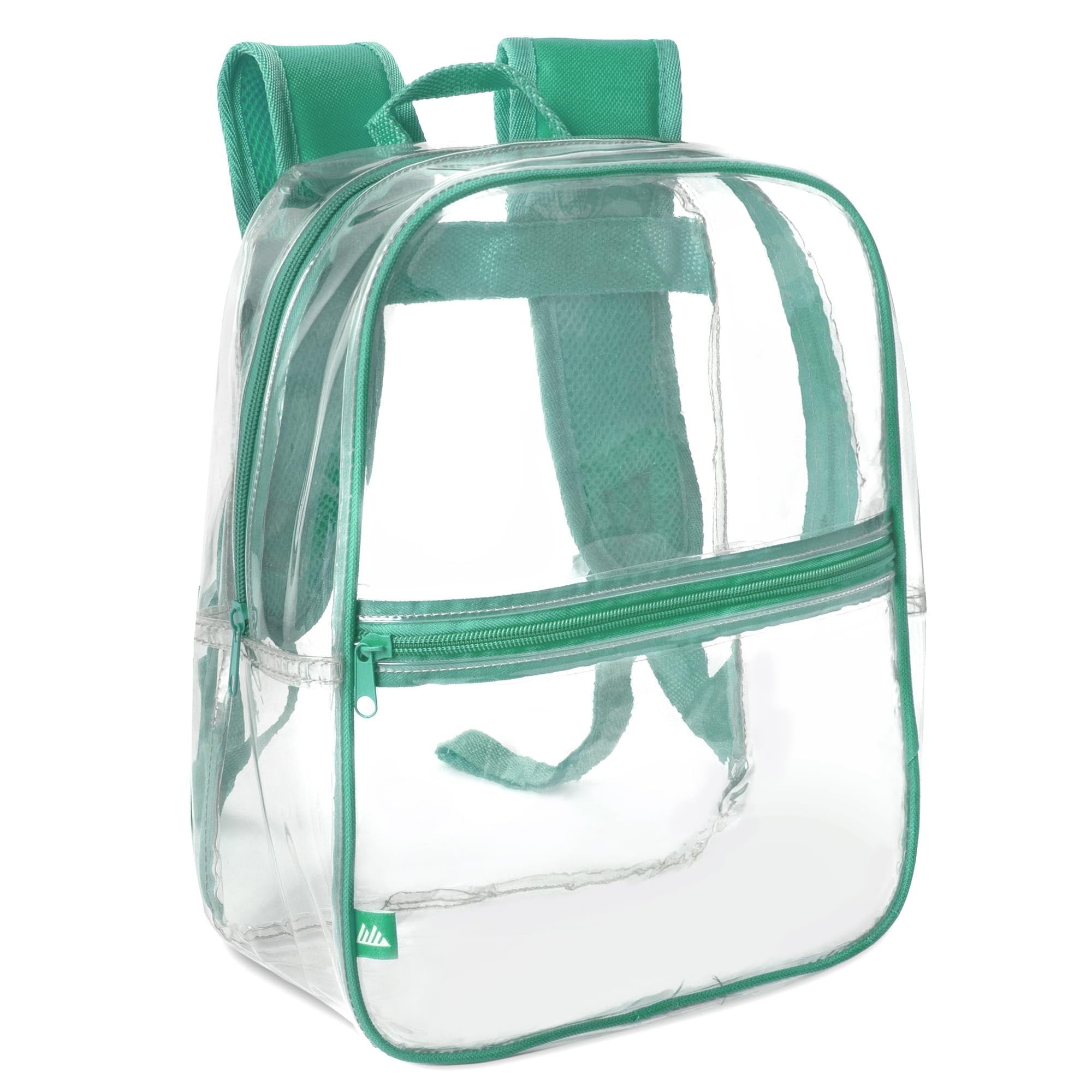 Clear Backpack Stadium Approved Waterproof Daypack with Front Pocket Clear Backpack for Stadium Events Waterproof 11.5x9.8x5 Inch  main image 4