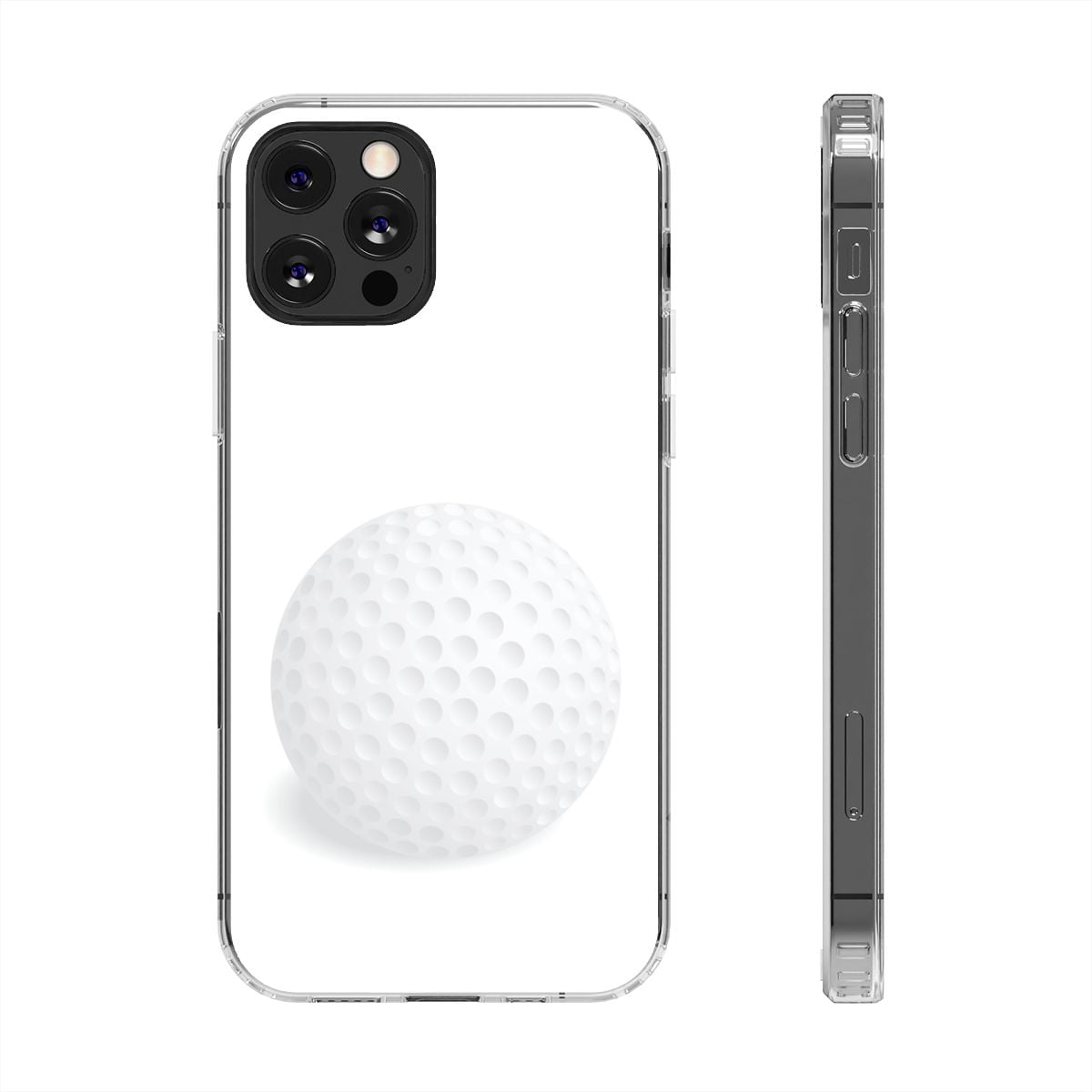 Clear Hybrid Shockproof Case for Apple iPhone 11 PRO - Dimpled Sphere ...