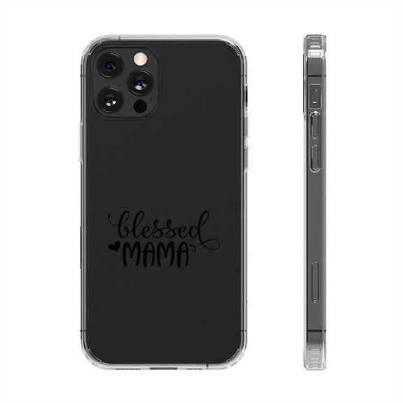 DistinctInk Clear Hybrid Case for Apple iPhone 11 Pro Max (6.5" Screen) - Heart - Raised Bezel Screen Guard