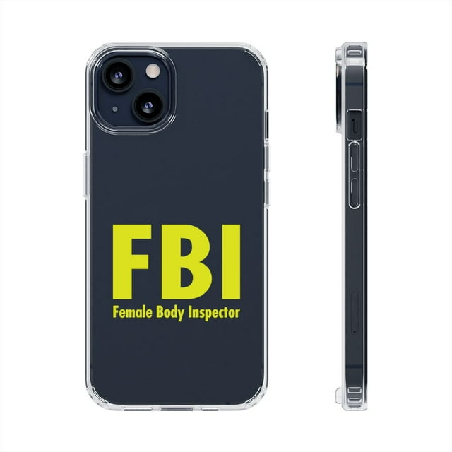 Clear Hybrid Shockproof Case for Apple iPhone 12 MINI - FBI Female Body ...