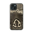 thumbnail image 1 of Clear Hybrid Shockproof Case for Apple iPhone 13 MINI - Exotic Brown Snake Skin Pattern, 1 of 5