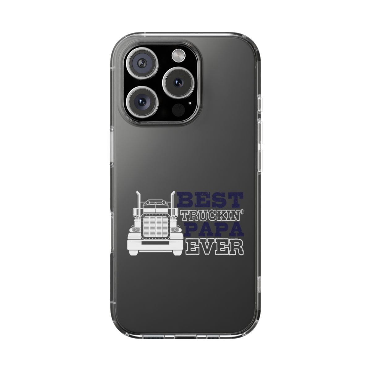 DistinctInk Clear Hybrid Case for Apple iPhone 13 (6.1