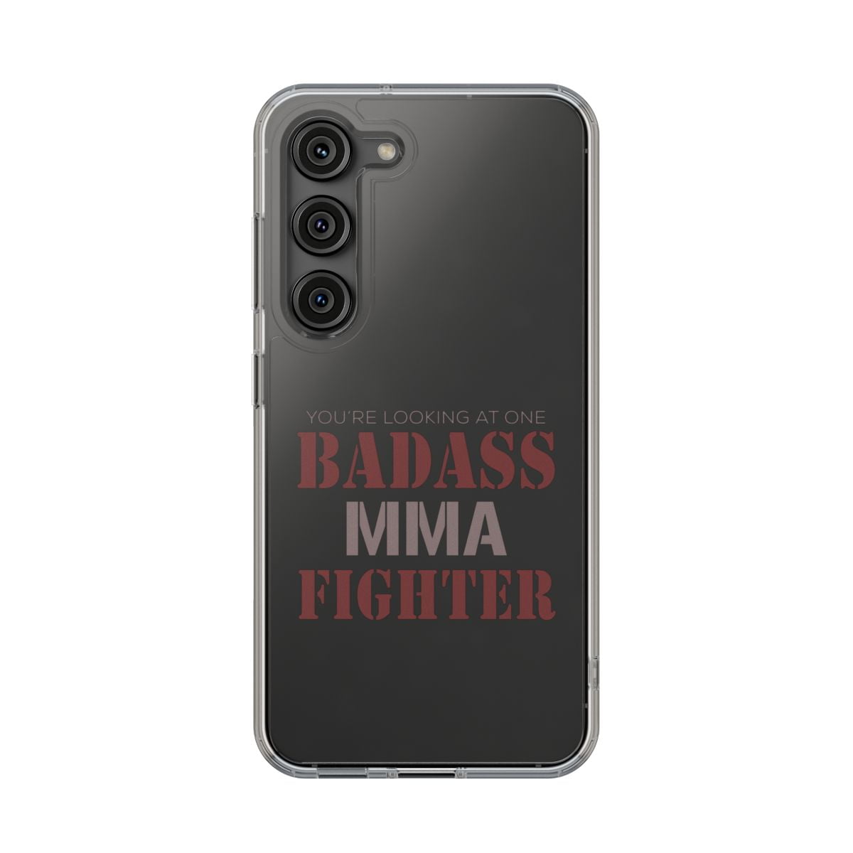 Clear Hybrid Shockproof Case for Samsung Galaxy S23 PLUS - Badass MMA ...