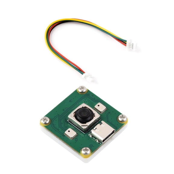 Clear IMX378 Sensoring 12MP USB Camera 30fps Not Driver Required Not Distortion Lens for Streaming Webcam