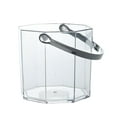 thumbnail image 1 of Clear Ice Bucket Beverage Chilling Tub with Handle Transparent Bucket Ice Tub for Home Chilling Beer Freezer Cocktail Bar Party Style A, 1 of 9