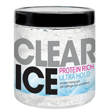 Clear Ice Firm-Flexible Hold Alcohol-Free Gel (15 Oz) By Ampro 40832 Hair Styling