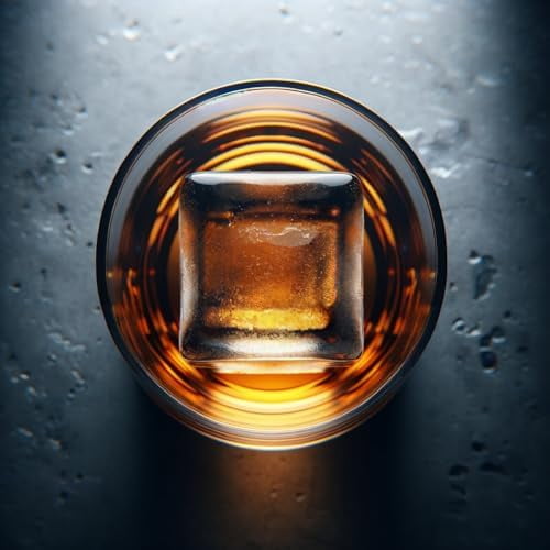 Clear Ice Maker Set – Crystal Clear Ice Ball & Cube Molds for Whiskey and Cocktails | Dilution-Free Directional Freezing Design | Easy Removal 2 Cavity - Cube