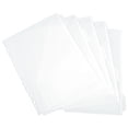 thumbnail image 1 of Clear Index Dividers for Binders, PP 5 Tab File Separators with 11 Hole Punched, Pre Printed A4 Inserts for Document Classification, 1 of 5