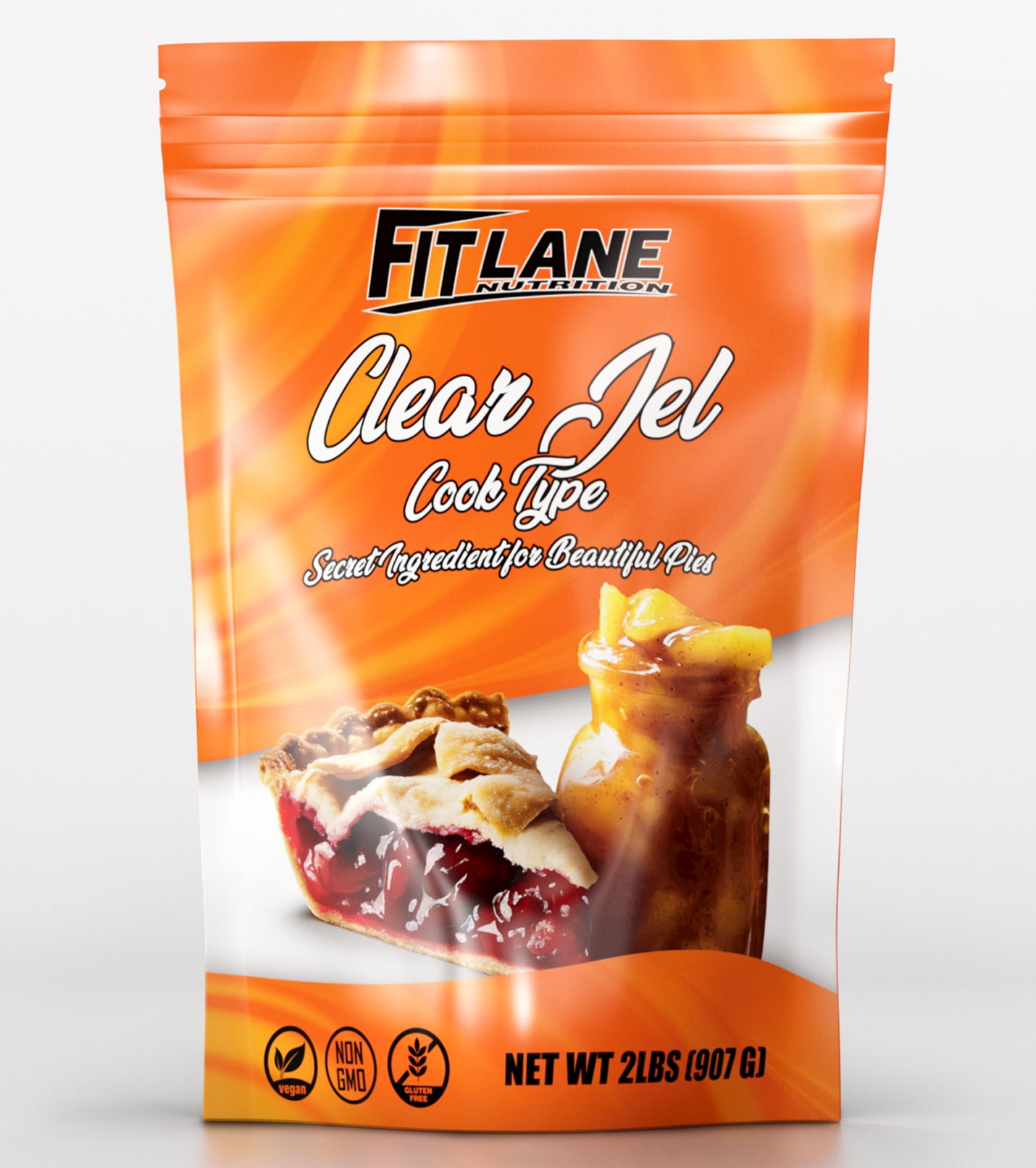 Clear Jel Cook Type Powder 2 Lbs Secret Ingredient for Beautiful Pies