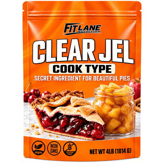 Clear Jel for Canning 4 lbs, Cook Type Clear Gel Thickener for Canning Pie Filling