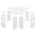 thumbnail image 1 of Clear Joycon Housing w/Full Set Buttons Replacement Shell Case for Nintendo Switch/OLED Model Joycon, 1 of 8