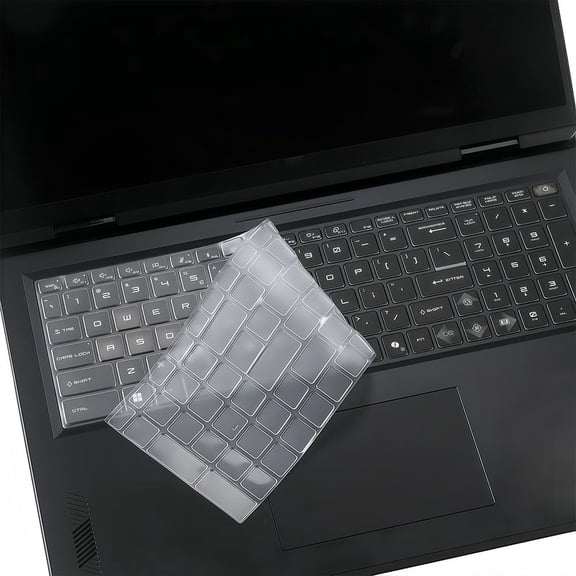Clear Keyboard Cover Skin Compatible for 2024 2025 18" MSI Titan/Vector/Raider/Stealth 18 HX AI, Vector/Raider A18 HX, Titan/Raider 18 HX, Stealth 18 AI Studio, Stealth A18 AI