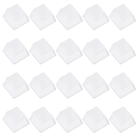 Clear Keycaps Premiumed ABS with Backlights for Durability and Aesthetics in Gaming and Coding
