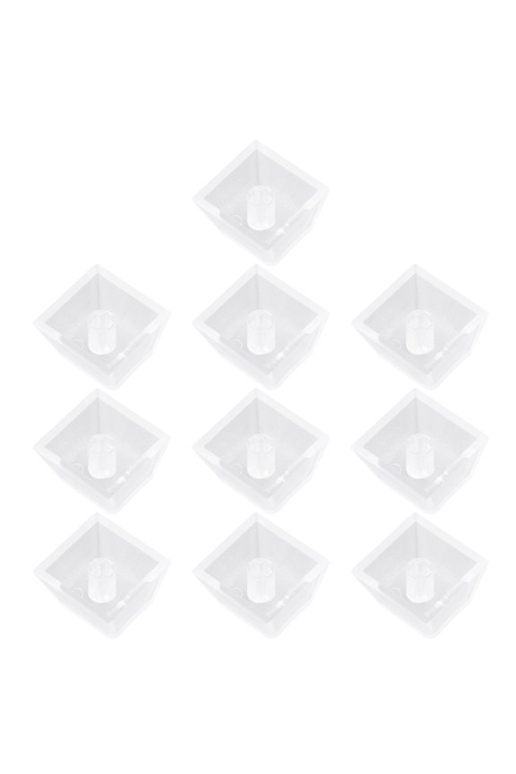 Clear Keycaps Premiumed ABS with Backlights for Durability and Aesthetics in Gaming and Coding