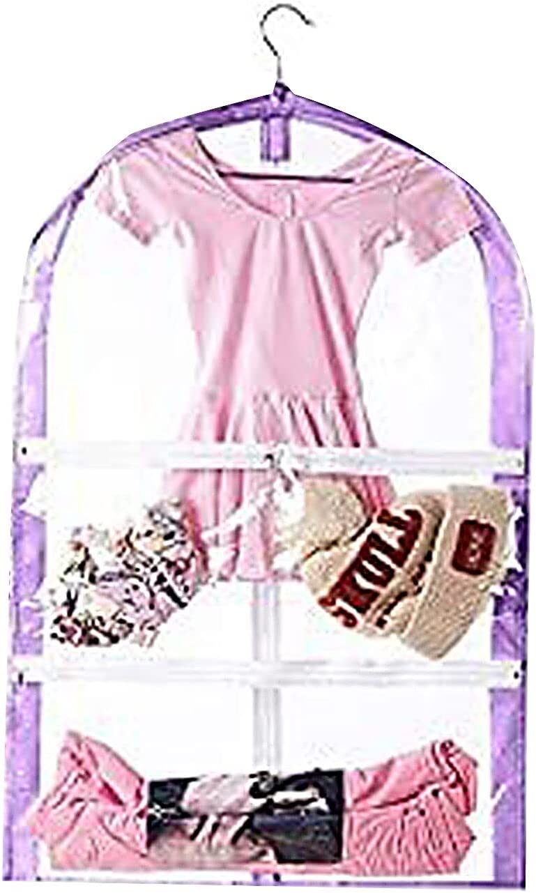 Clear Kids Garment Bags 1 Pack, Waterproof & Durable Material with