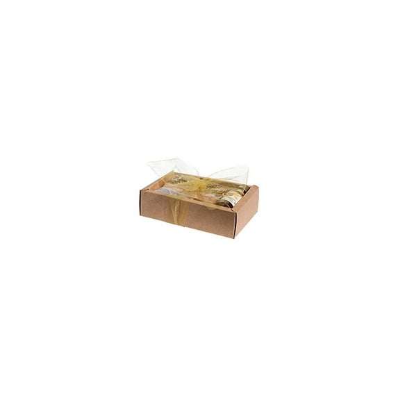 Clear Kraft Paper Sliding Gift Box 12 Pack 7 X 4.75 X 2