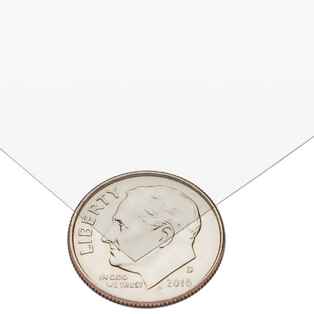 Colorless LDPE LDPE Sheet 100 ft. L x 3 ft. W x 0.004" Thick