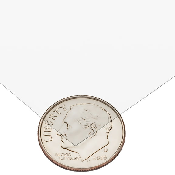 Colorless LDPE LDPE Sheet 100 ft. L x 3 ft. W x 0.004" Thick