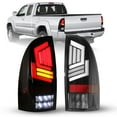 thumbnail image 1 of Clear LED Tail Lights For 2005-2015 Toyota Tacoma Yellow Sequential Turn Signal, 1 of 8