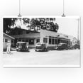 thumbnail image 1 of Clear Lake Park, California - Exterior View of Kobbert's Store (16x24 Giclee Gallery Print, Wall Decor Travel Poster), 1 of 1