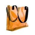 thumbnail image 1 of Clear Large Tote Bag - Versatile, Waterproof, Stain Resistant, Transparent Shoulder Tote Bag for Work, 1 of 2