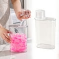 thumbnail image 1 of Clear Laundry Detergent Dispenser Container, Sealed Storage Tank with Wide Mouth, Transparent Organizer for Powder, Fabric Softener, Bathing Suit Storage, 2000ML, 1 of 9