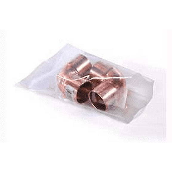 Clear Lay Flat Poly Bags Cs - 4x10x3 mil(Carton of 1000)
