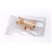 Clear Layflat Poly Bags 1.5 mil, 4 X 4 inches - Case of 1000 Bags