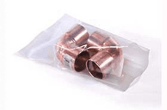 Clear Layflat Poly Bags 3 mil, 2 X 6 inches - Case of 1000 Bags